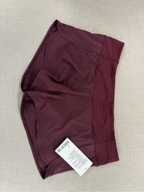 Lululemon Garnet Athletic Shorts NWT
